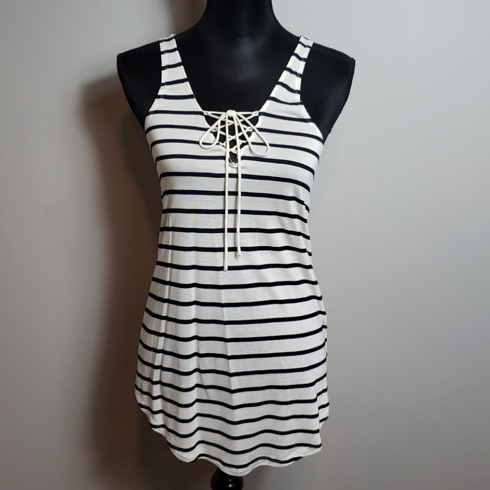Garage Womens Striped Tank Top